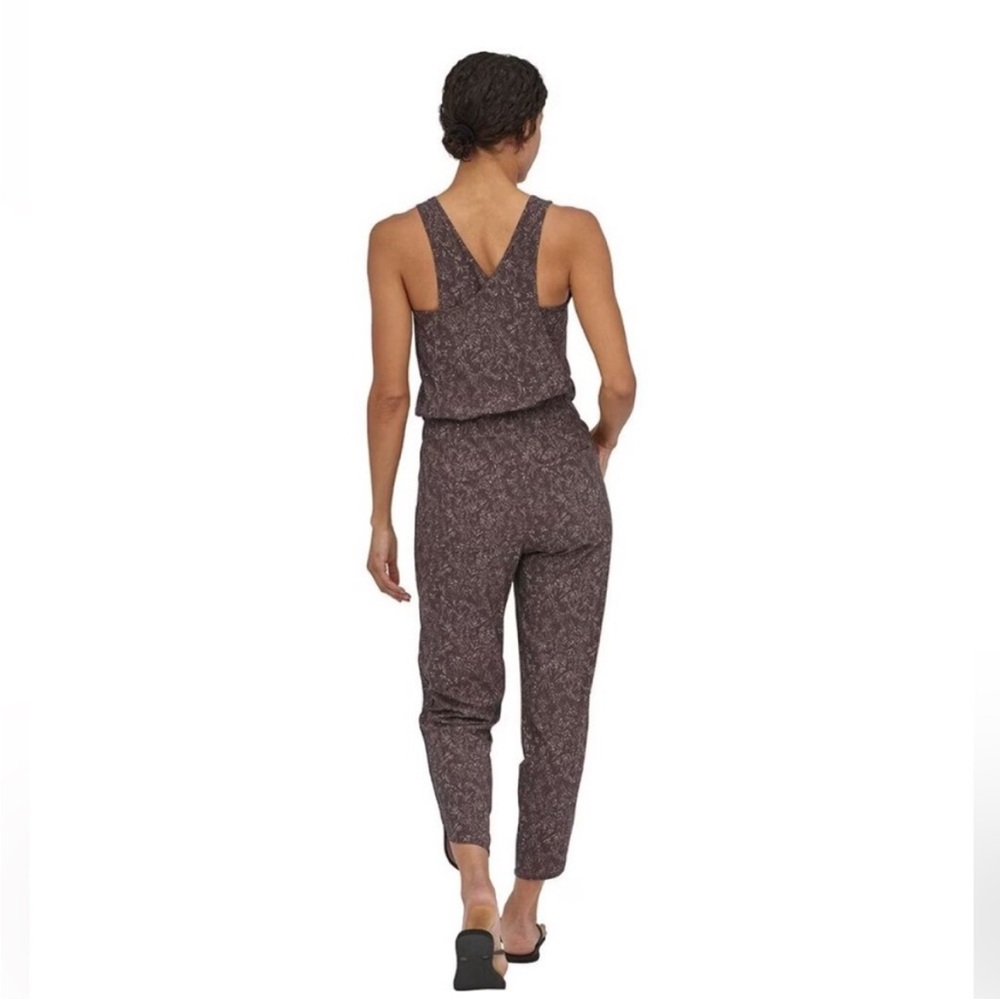 Patagonia fleetwith jumpsuit brown floral size medium - Picture 12 of 12